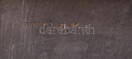 Ezüst (Ag) cigaretta tárca. Jelzett 160 g 12x8 cm