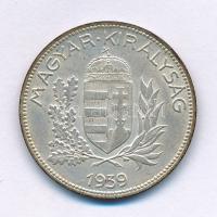 1939. 1P Ag T:XF patina Adamo P6