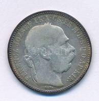 1893KB 1K Ag "Ferenc József" T:F patina
Adamo K5
