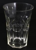 5 személyes kristály pohár garnitúra, hibátlan, m: 10,5 cm