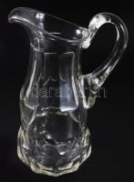 cca 1910-1930 Ólomkristály kancsó, hibátlan, m: 29 cm