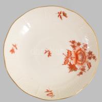 Herendi Apponyi mintás csésze alátéttel, jelzett, hibátlan, d: 11,5 cm