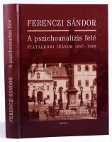 Ferenczi Sándor: A pszichoanalízis felé. Fiatalkori írások 1897-1908. Bp., 1999, Osiris. Kiadói kartonált papírkötés, kis kopásnyomokkal.