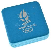 Franciaország 1990. 100Fr Ag "XVI. Téli Olimpia - Albertville 1992 - Síakrobatika" kapszul...