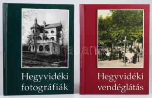2 db könyv: Horváth Tamás - Müllner Jenő: Hegyvidéki Fotográfiák Bp., 1997. Hegyvidék. Kiadói kartonált papírkötés, fordított kötésben! + Müllner Jenő: Hegyvidéki vendéglátás Bp., 2004. Hegyvidék. Kiadói kartonált papírkötés