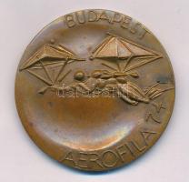 Kiss Nagy András (1930-1997) 1974. "AEROFILA 74 / Nemzetközi Légipostabélyeg Kiállítás Budapest...