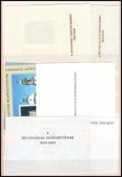 1990-2009 6 klf ajándék emlékív Bélyegvilág előfizetőknek