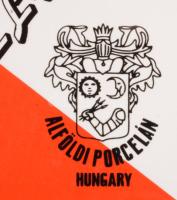 1989-1990 Alföldi Porcelángyár 2 darab csempenaptár, 15x15 cm