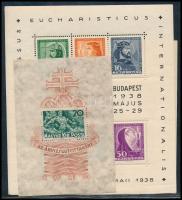 1938-1941 4 klf blokk (13.900) (törések / folds)