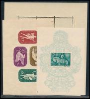 1938-1941 4 klf blokk (13.900) (törések / folds)