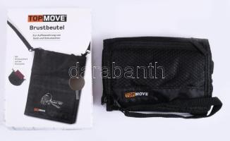 Nyakba akasztható tárolótáska, dobozában