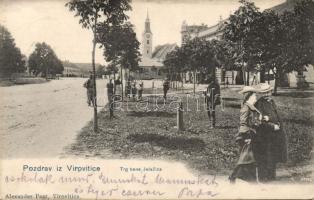 Virovitica (Verőce) Jelacic square