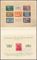 1938 ORBÉK + Szent István blokk alkalmi bélyegzéssel