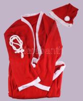 Mikulás jelmez, kabát, sapka, jó állapotban.