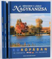 Az Európában sorozat 3 db kötete: Mészáros T. László:Nagykanizsa (magyar-angol-német) + Hévíz (magyar-angol-német) + Keszthely (magyar-angol-német). 2006-2007. Mészi Fotó Kiadó. Kiadói kartonált papírkötés