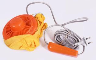 Aka Electro retro légpárnás hajszárító, dobozában.