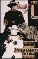 cca 1929 Vélhetően, de nem bizonyosan Moholy-Nagy László (1895-1946) magyar - amerikai fotográfus kollázsa, 1 db modern nagyítás, jelzés nélkül, 21x15 cm