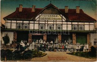 Balatonalmádi, Gyermek szanatórium + "KÖZTÁRSASÁG" (r)