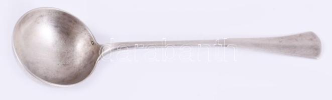 Ezüst (Ag) merőkanál. Dianás, WB mesterjeggyel, jelzett 100 g