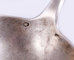 Ezüst (Ag) merőkanál. Dianás, WB mesterjeggyel, jelzett 100 g