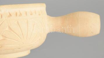 3 db kerámia edényke, mázas j.n. 25 cm