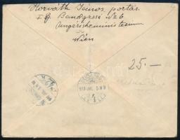 1918.07.18. Légi levél Bécsből Budapestre