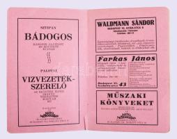 Weller János: Fűtésszerelők kézikönyve. 184 ábrával és 46 táblázattal. Bp., 1925. Szerzői. 267p. Kia...