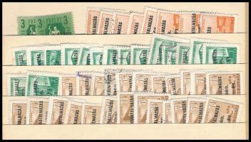 1956-1960 48 db Meghatalmazás bélyeg (33.800)