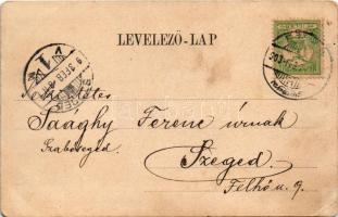 1903 Pozsony, Pressburg, Bratislava; Mihály kapu utca, üzletek. Loius Koch / street, shops (EM)