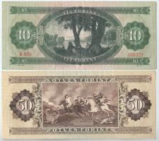 1962. 10Ft (7db) + 1969. 10Ft + 1986. 50Ft T:F többnyire szép papír