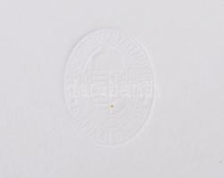 Jelzés nélkül, Rembrandt után: Arckép. Rézkarc, papír. Üvegezett fakeretben. 10x5,5 cm