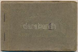 Nagyvárad, Oradea; Az Immaculata Intézet 1941. évi nagy találkozójáról - képeslapfüzet 8 lappal, belsők / nunnery, postcard booklet with 8 photos, interiors