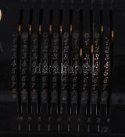 cca 1930 Brunsviga 13ZK mechanikus számológép, 23x22x14 cm /// cca. 1930 Brunsviga 13ZK mechanical c...