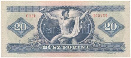 1975. 20Ft (2x) sorszámkövetők "C 831 055280" T:XF
Adamo F16