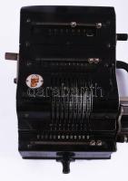 cca 1930 Brunsviga 13ZK mechanikus számológép, 23x22x14 cm /// cca. 1930 Brunsviga 13ZK mechanical c...