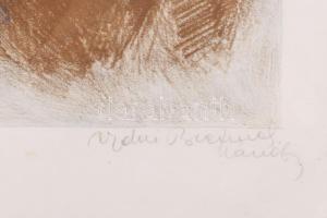 Vydai Brenner Nándor (1903-1966): Mária a kisdeddel (Anya gyermekével). Litográfia, papír. Jelzett. ...