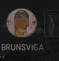 1932-1945 Brunsviga 10 mechanikus számológép, 18x23 cm