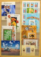 72 db klf blokk és kisív 9 db berakólapon