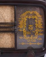 1949/1950 Philips Rhapsodie BA393A rádió, 38x24 cm