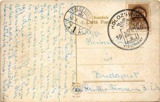 1940 Kolozsvár, Cluj; Casarma Regimentul 83 Infanterie / Honvéd utcai gyalogsági kaszárnya, laktanya...