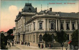 1913 Szatmárnémeti, Satu Mare; Kir. Törvényszék. B.J. Bp. 13448. / court (EK)