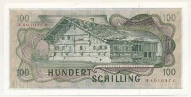 Ausztria 1969. 100Sch (I. kiadás) "H401035C" T:AU
Austria 1969. 100 Schilling (1st issue)...