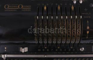 1935-1945 Original Odhner mechanikus számológép. Felirata: AKTIEBOLAGET / Original-Odhner / GOTEBORG...