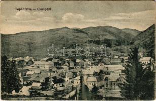 Topánfalva, Topersdorf, Campeni; látkép. Csiky testvérek kiadása / general view (EK)