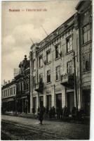 Szatmárnémeti, Szatmár, Satu Mare; Viktória szálloda, Szántó és Társa üzlete / hotel, shop (EK)