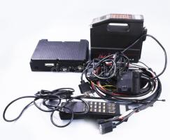 1990 L.M. Ericson"Hotline" hordozható, autóba is beépíthető NMT450-es analóg, hordfüles mobiltelefon, kiegészítőkkel.