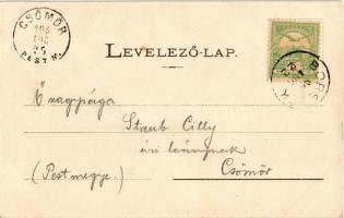 1903 Borszék, Borsec; Villa Bellevue. Heiter György fényképész kiadása / villa