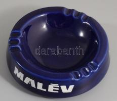 Gránit Malévos hamuzó, jelzett, d: 14 cm