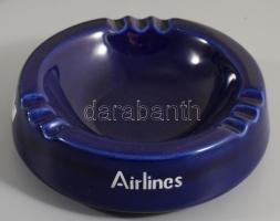 Gránit Malévos hamuzó, jelzett, d: 14 cm