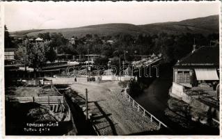 1943 Kovászna-fürdő, Baile Covasna; utcakép. Turul Foto, Hadnagy Bazár kiadása / street view. photo (Rb)